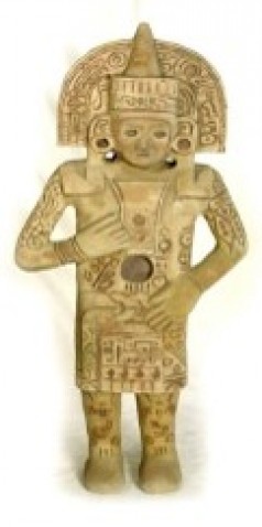 Maya Azteken Figur