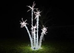 Feuerwerk Licht Dekoration3,8m &#8211; Licht Illumination &#8211; Licht Skulptur Weihnachts, Silvesterdekoration