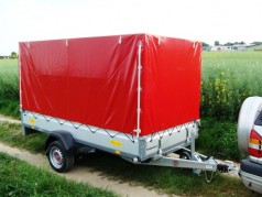 Plananhänger gebremst 1500 kg – 100 km/h 3010 x 1530 x 1600 = 7,37 m³ Nutzlast ca. 1150 kg