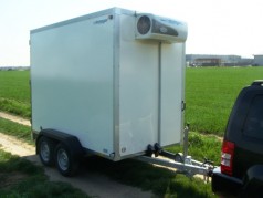Tiefkühlanhänger TK bis minus 20°C / Tief/kühlanhänger 2700 kg doppelachser 2868 x 1706 x 2000 mm