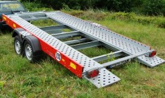 PKW Transportanhänger Autotransporter kippbar 2680 kg gebremst 100 km/h 4010×2030 Nutzlast 1930 kg