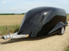 2er Motorradanhänger Excalibur 100 km/h Auffahrrampe 3000 x 1800 x 1520 mm Nutzlast ca. 950 kg