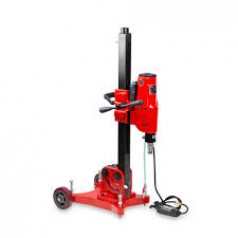 Kernbohrer – Kernbohrgerät elektrisch mit Ständer mit 11 versch. Aufsätzen/Bohrkronen – Nassbohrer