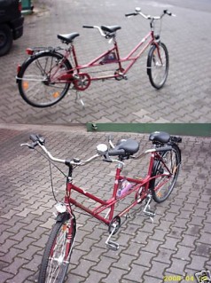 Tandem Fahrrad – 5 Gang Tandemfahrrad