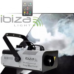 Professionelle 1500 W Nebelmaschine 2,3 L Tank programmierbar mit DMX und Fernsteuerung – Schwarz