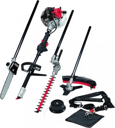 Benzin-Multigartengerät Rasentrimmer Freischneider Heckenschere Langastschneider Hochentaster Ketten