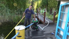 Teichreiniger Schlammsauger Teichpflege