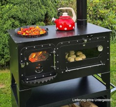 Pizzaofen Backofen Brotbackofen Teigwaren Gartenküche Pizzabackofen Holzbackofen mit Schornstein