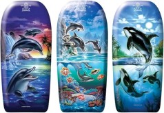 Schwimmbrett Bodyboard | Motiv: Auswahl | 82-102cm | hochwertiges EPS | Ideal als Schwimmhilfe für K