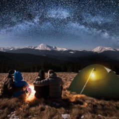 Zelt klein 2 Personen leichte Campingzelte 3-4 Jahreszeiten wasserdichtes &amp; winddichtes Kuppelzelt f