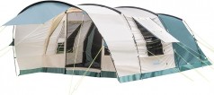 Tunnelzelt Camping | Campingzelt für 5 Personen Baldachin-Überdachung 5000 mm Wassersäule | Großes F