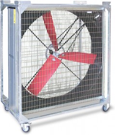 Ventilator gewerblich Windmaschine Wurfweite 138 m 45.600 m³/h 72 x 139,5 x 162,5 cm