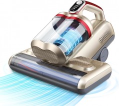 Milbensauger für Matratzen Handgerät mit UV-Licht 700 W Leistung 16Kpa starke Saugkraft Matratzenrei