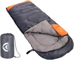 Schlafsack für 3–4 Jahreszeiten (Sommer, Frühling, Herbst, Winter) 220 x 75 warmes und kühles Wetter