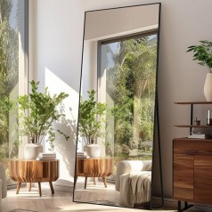 Partyspiegel Ganzkörperspiegel Präsentationsspiegel Spiegel 180 x 76 cm Standspiegel Wandspiegel