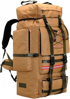 Wanderrucksack 130 L Reiserucksack gr Kapazität Camping Wandern Überlebensrucksack Trekkingrucksack