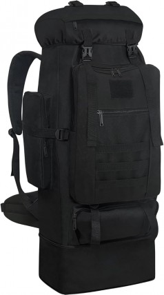 Rucksack 100 L Wanderrucksack für Männer und Frauen extra großer wasserdichter Outdoor-Reiserucksack