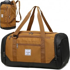 Reisetasche 40 L mittelgroße Sporttasche mit Schuhfach Nassfach Weekender Reisetasche Rucksack