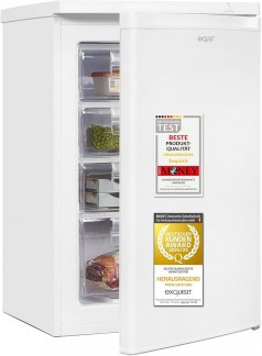 Gefrierschrank Tiefkühlschrank Tiefkühltruhe 91 l minus -18°C mit 4 Schubladen 4 Sterne-Gefrierfach