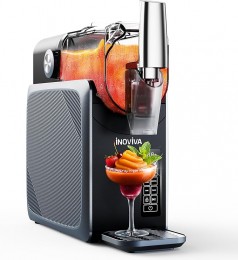 Slush-Maschine 2 L Slush-Maschine für Zuhause mit Selbstreinigung 5 voreingestellte Programme Frozen