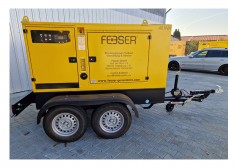 40 kVA S5 Stromerzeuger mit Fahrgestell