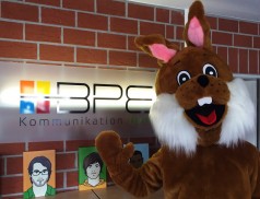 Hasenkostüm / Walk Act Hase / Laufkostüm Hase / Kostüm / Hase