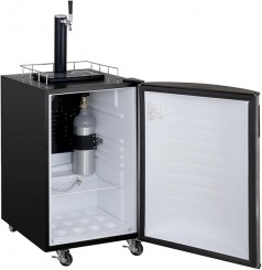 Bierzapfanlage 30 L Fässer Kühlung für Fassbier Mobil CO2-Regler Kühlbereich 0-10 °C Saisonmiete