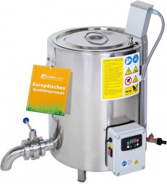 Pasteurisierer 50 L Eco dreiwandiger Käse- und Joghurtkessel mit Zeit- und Temperatureinstellung