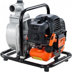 Benzin-Wasserpumpe mit 8.000 L Förderleistung Förderhöhe bis 30 m Gartenpumpe Teichpumpe Kellerpumpe