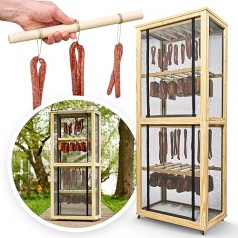 Reifeschrank Warmlufttrockner Trockenschrank Trockner für Fleisch Wurst Fisch Käse Beef Jerky Schink