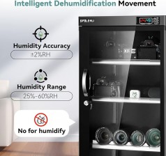 Digitaler Luftentfeuchter Kamera Trockenschrank 105 L elektronische Trockenbox energiesparenden LED