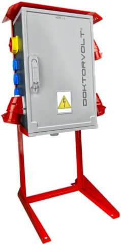 Baustrom Verteiler Stromverteilerkasten Stromverteiler Verteilerkasten Stromanschluss Profigerät