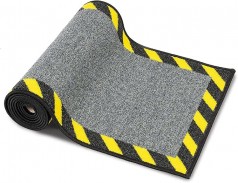 Kabelbrücke Schutzmatte Kabelmatte Kabelschutzmatte Warnumrandung Sicherheitsmatte Büro 120 x 40 cm