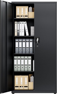 Stahlschrank Messeschrank Wertschrank Aktenschrank Aufbewahrungsschrank 5 Ebene Schloss abschließbar