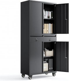 Wertschrank Aktenschrank Mehrzweckschrank Metallschrank Messeschrank Rollen Büroschrank Stahlschrank