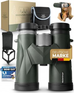 HD Fernglas 12 x 42 Magnesium Fernglas Nitrogenfüllung wasserdicht BAK4 HD Prisma + FMC Objektiv