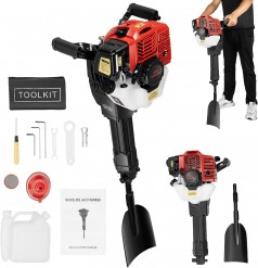 Baumpflanzschaufel Gartenbaumgräber 52CC Gartenfräse Pressluftschaufel elektrische Schaufel 2-Takt