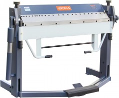 Schwenkbiegemaschine Abkantbank Kantbank 1270 mm × 2,0 mm 0–135° manuell für Stahl/Alu präzise Blech