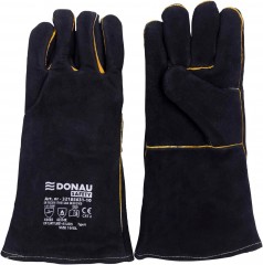 Schweißerhandschuh Schutzhandschuhe Arbeitshandschuhe Lederhandschuhe aus Rindspaltleder für MIG