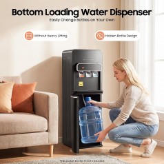 Wasserspender Heißwasserspender Kaltwasserspender Trinkwasserspender 500 W elektrisch Bodenbefüllung