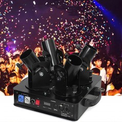 Konfetti-Werfer Konfettikanone 10 m tragbare Bühnenparty-Konfetti-Maschine freie Änderung