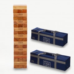 Riesen Yenga 200 Wackelturm XXL bis 200 cm Hartholz Stapelturmspiel 100% Indien Öko Jumbo schult Mot