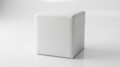 Loungemöbel / Sitzwürfel / Loungehocker / Leder Hocker