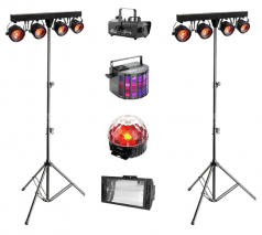Lichtset 3 | Party-Beleuchtung & Effekte | Tanzflächen-Licht