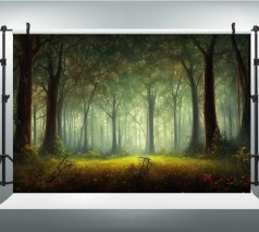 Fotohintergrund Wald 2,7 x 1,8 m Frühling Hintergrund Fotografie