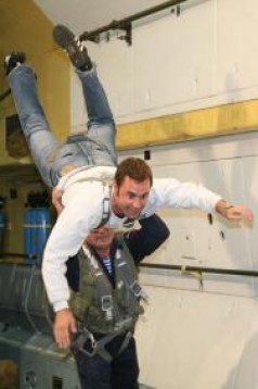 Schwerelosigkeitsflug in den USA und Russland
