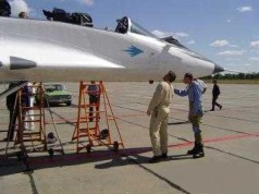 Überschall-Stratosphärenflug bei Moskau