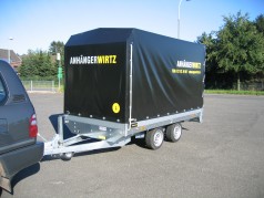 Plananhänger Zweiachser mieten und vermieten auf Miet24.de