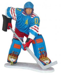 Eishockeyspieler Figur