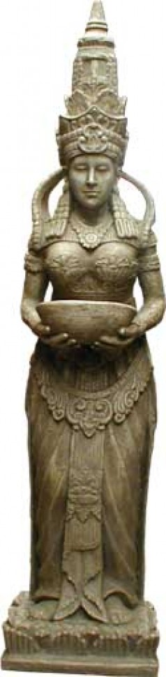 Tempeldiener Figur / Indien